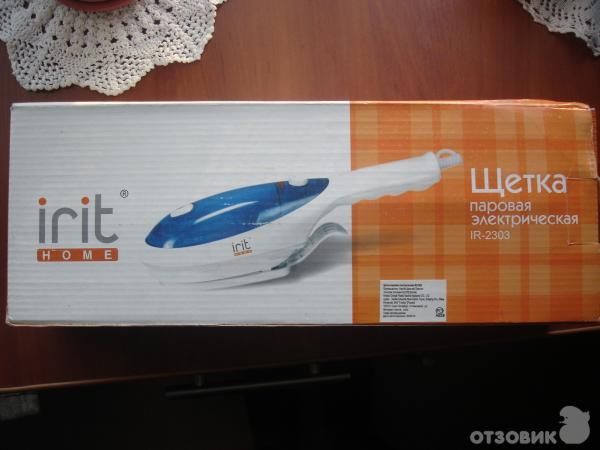 Паровая электрическая щетка для одежды Irit IR-2303 фото