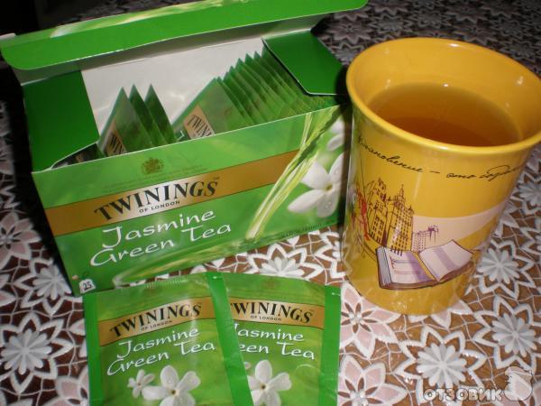 Чай Twinings Зеленый с жасмином фото