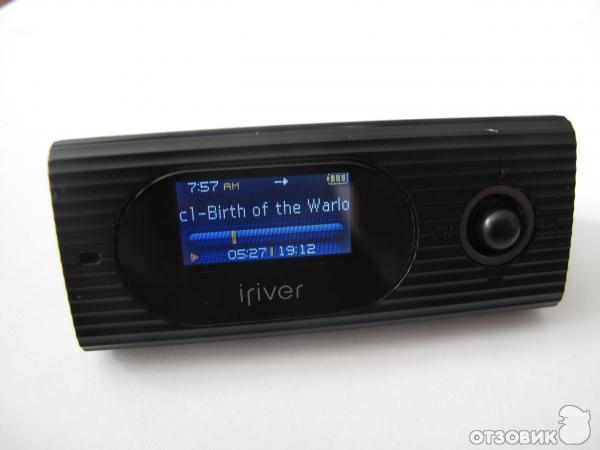 Экран плеера iRiver T60 SE