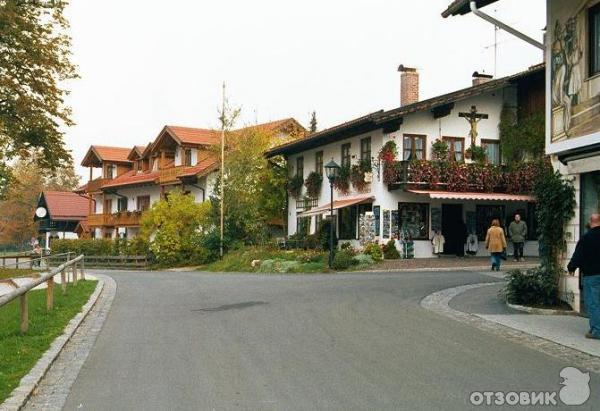 Деревня Обераммергау (Германия, Бавария) фото