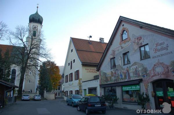 Деревня Обераммергау (Германия, Бавария) фото