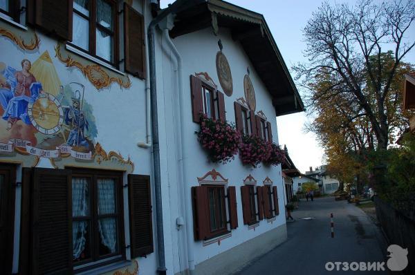 Деревня Обераммергау (Германия, Бавария) фото