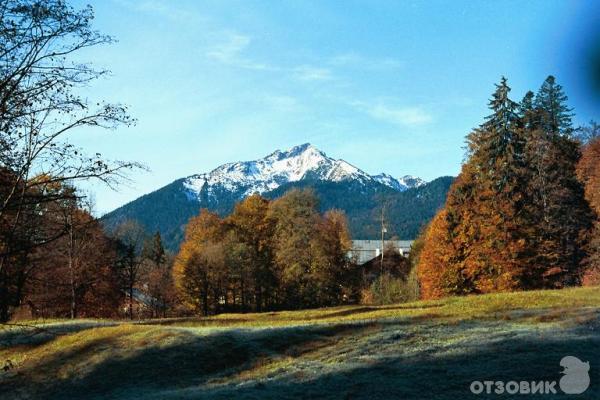 Деревня Обераммергау (Германия, Бавария) фото