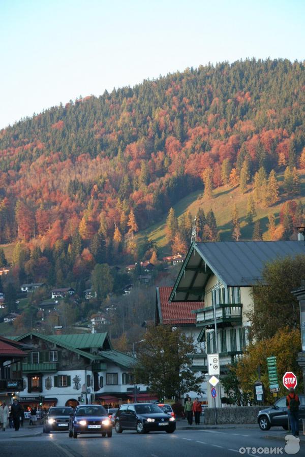 Деревня Обераммергау (Германия, Бавария) фото