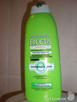 укрепляющий шампунь GARNIER FRUCTIS 